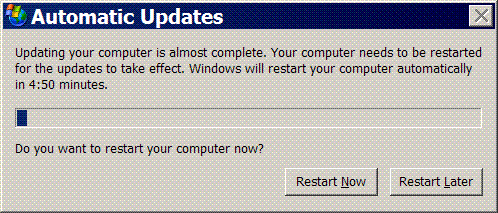 Update Dialog Box